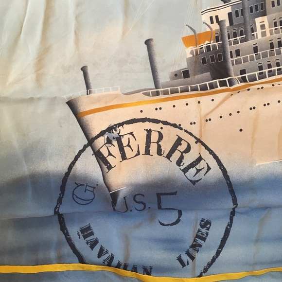 Silk scarf. - Picture 1 of 6